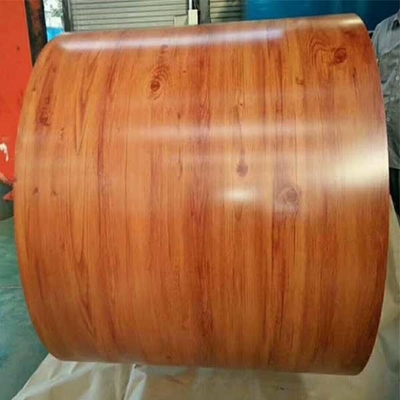 Galvanized 0.4mm PPGL Steel Coil 750mm For Roofing Sheet Prepainted