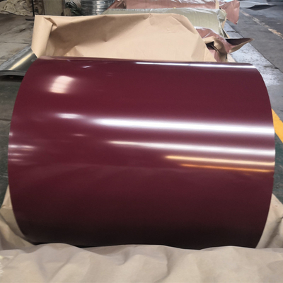 0.75*1219mm Galvanized Steel Coil Ppgi Ppgl Color Coated Prepainted