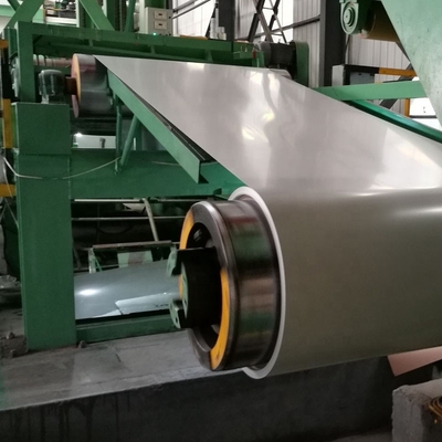 4.0mm Prepainted PPGL Steel Coil Color Coated Roll Fingerprint Resistant