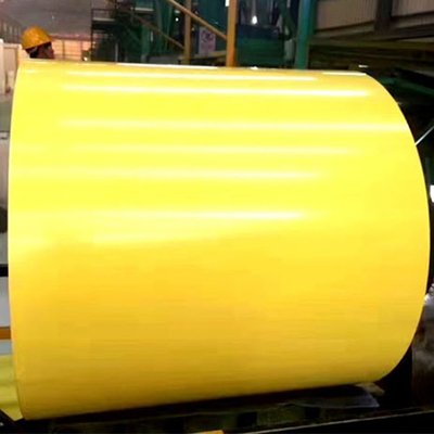Color Coated Ppgi Steel Coils 275 GSM 1250mm 	PE Paint