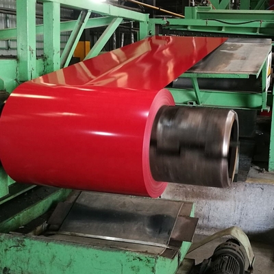 Color Pvc Ppgi Steel Sheet Coil 0.16mm Prepainted Density