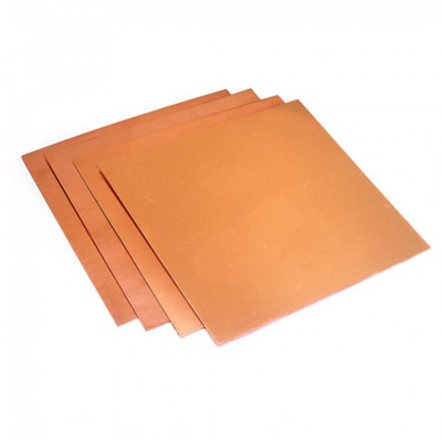 High Purity Cathode Copper Sheet Coil 2500mm 99.99% 4ftx10ft Plate