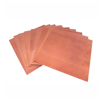 C71500 1.5mm Copper Sheet Coil Plate 200mm 4ft X 8 Ft Sand Blasting