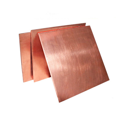 Pure 20mm Copper Plate Sheet Coil Grade Non Alloy 99.9% Purity