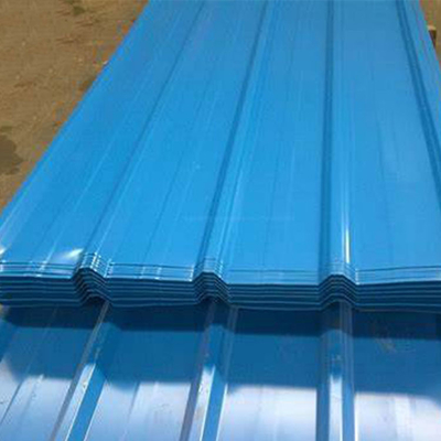 Ppgi Corrugated Steel Roofing Sheet 800mm Galvanized Zinc Color Coated