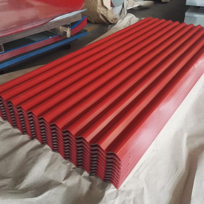 Ppgi Steel Corrugated Roofing Sheets 600mm Galvanized Zinc