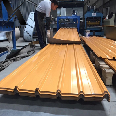 Ppgi Steel Corrugated Roofing Sheets 600mm Galvanized Zinc