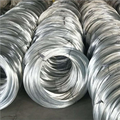 Gi  Galvanized Steel Wire Rod For Hanger 2.5mm Pvc Coated 7 / 0.33mm 275g / M2