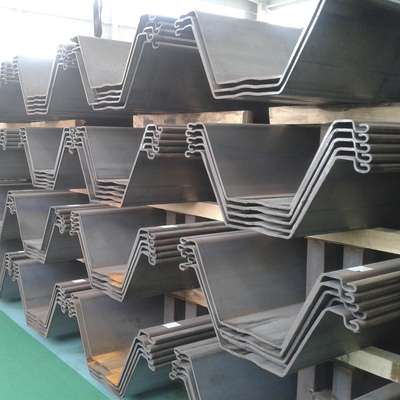 Z Section Steel Sheet Piling Pile Cold Formed Metal S275 Grade55