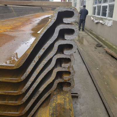Cold Formed S275 Steel Sheet Pile U Shaped Types For Construction