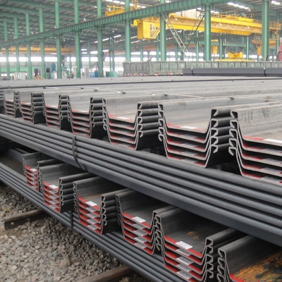 Cold Formed S275 Steel Sheet Pile U Shaped Types For Construction