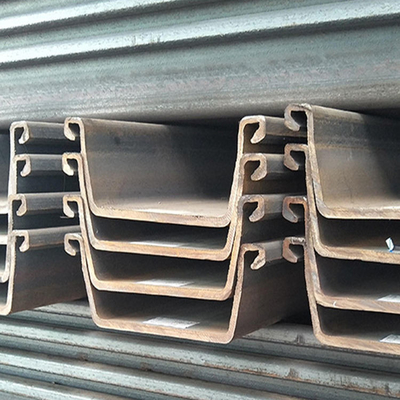 Mild Steel Z Type Pile Sheet Piling Q235 Q345 Cold Formed S355