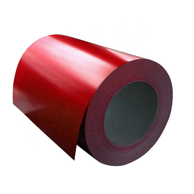 High Tensile Strength PPGL Colored Steel Coil 1000mm For Construction 3 - 8MT Weight