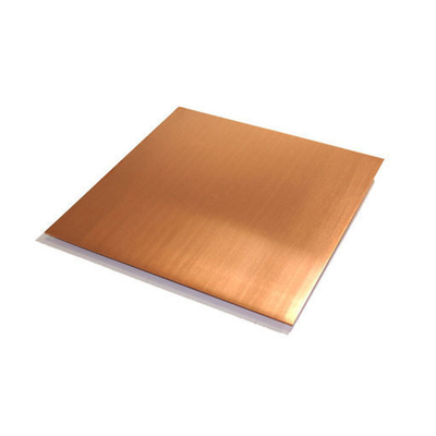 Bright Copper Sheet Punching Coil 1000mm - 3000mm Width ±0.02mm Tolerance