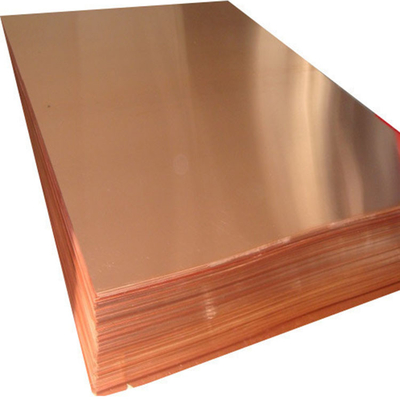 Bright Mirror Copper Sheet Coil 1000mm - 3000mm Width Tolerance ±0.02mm