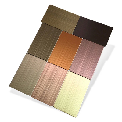 EN Standard Stainless Steel Sheet Plate Processed by Cold Rolling