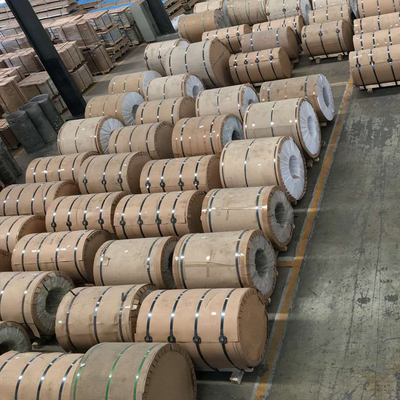 ISO SGS Hot Rolled 0.2mm Stainless Steel Coil 201 BA Surface Finish