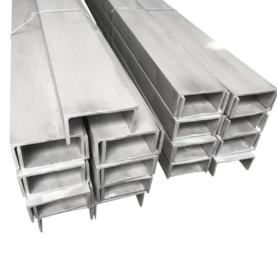 2507 Industrial U Shaped Steel Channel alkali resistance 50mm Thickness