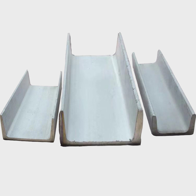 304 316 201 Stainless Steel U Profile Cold Rolled / Hot Rolled