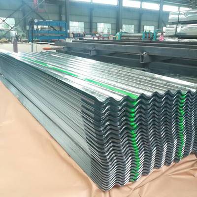 1.2MM Corrugated Aluzinc Metal Sheet galvanized Surface Treatment