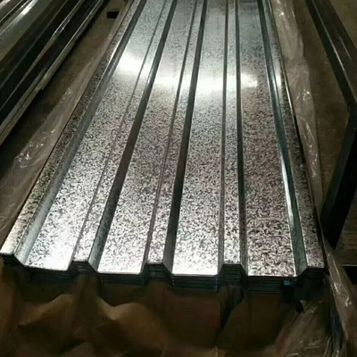 Astm A653 Galvanized Metal Roof Sheet 600mm Width with Regular Spangle