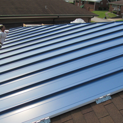 AZ180 Dx51D Steel Roofing Sheets , Corrugated Galvanized Sheet Metal 4x8