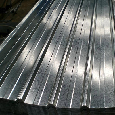 SGCC Steel Roofing Sheets , Galvanized 26 Gauge Metal Roof Panels