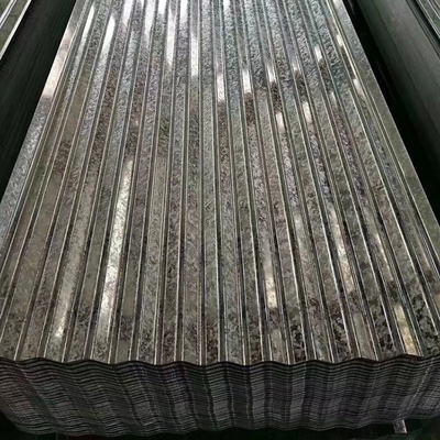 4Ft 8Ft 10Ft Steel Roofing Sheets , Gi Coated Galvanized Corrugated Roofing Panels