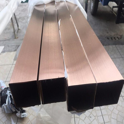 2B Polished 316l Stainless Steel Square Tube 1.5mm For Club