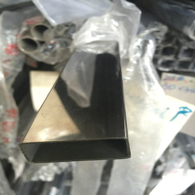 TGPX 2205 2507 Stainless Steel Pipe Tubing , ISO SS 304 Rectangular Tube