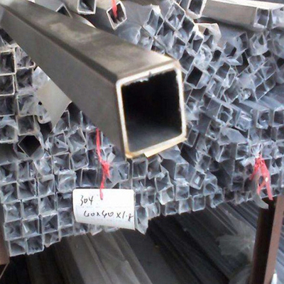 316 2205 2507 Stainless Steel Pipe Tube , 2mm Thickness SS square tube