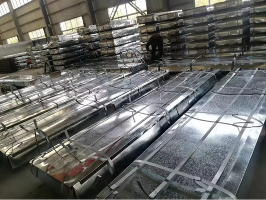 Cold Rolled 0.35mm Gi Galvanized Metal Sheets 4x8 Astm For Window