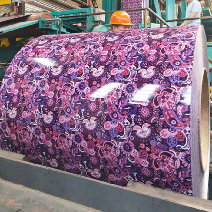 Glossy Color Galvanized Steel Coil Coated Aluzinc Sheet Ppgi Prepainted