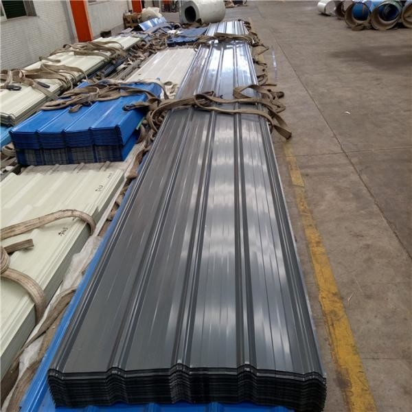 Colorful Corrugated Zinc Steel Roofing Sheet AiSi Color Coated