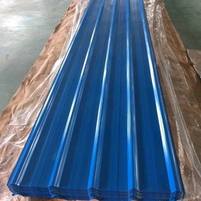 Corrugated Steel Sheet Roofing 6m Galvanized RAl Color