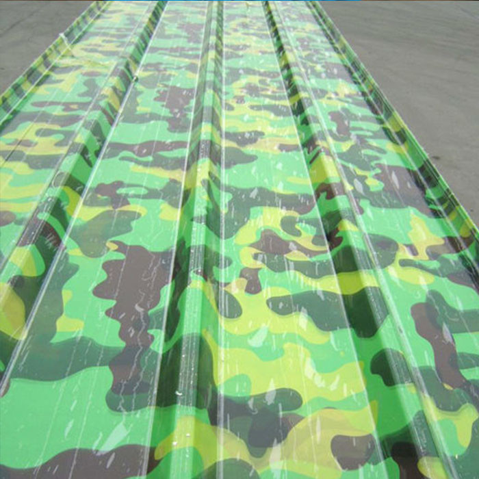 Zinc Corrugated Roof Steel Sheets 1.2MM ASTM A36 Color Coated