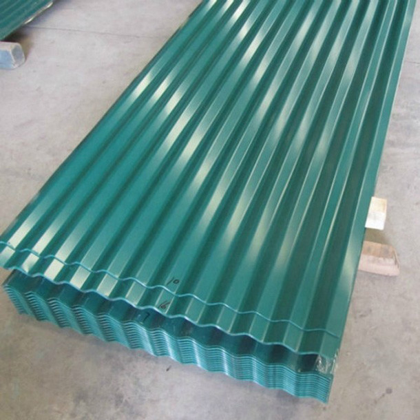 Ppgl Corrugated Steel Roofing Sheet Color Coated 0.12mm DIN Cold Rolled