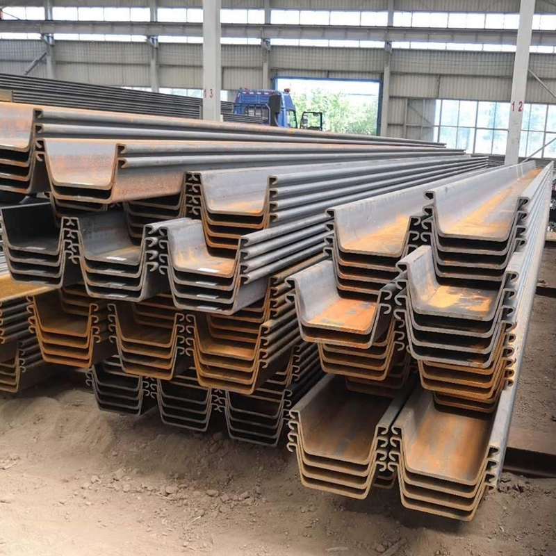 SY295 Hot Rolled Steel Sheet Pile U Type For Water Resisting